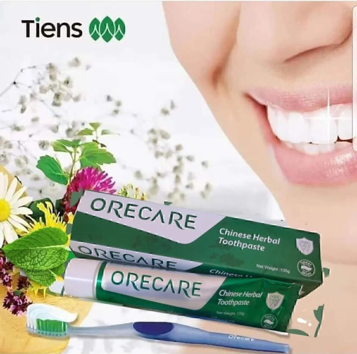 Tiens ORECARE - Bitkisel Diş Macunu 135g